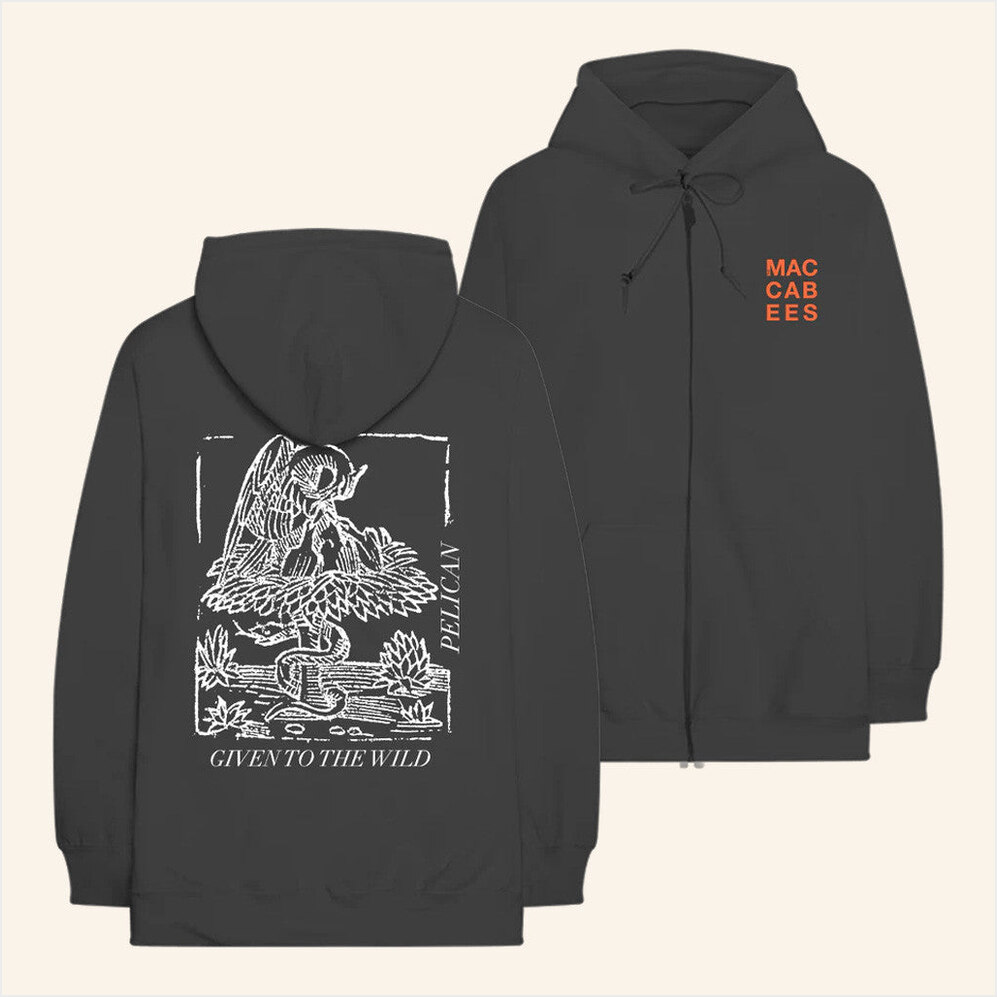 The Maccabees Zip Hoodie The Maccabees Merch Present For Husband Birthday Gifts For Best Friend