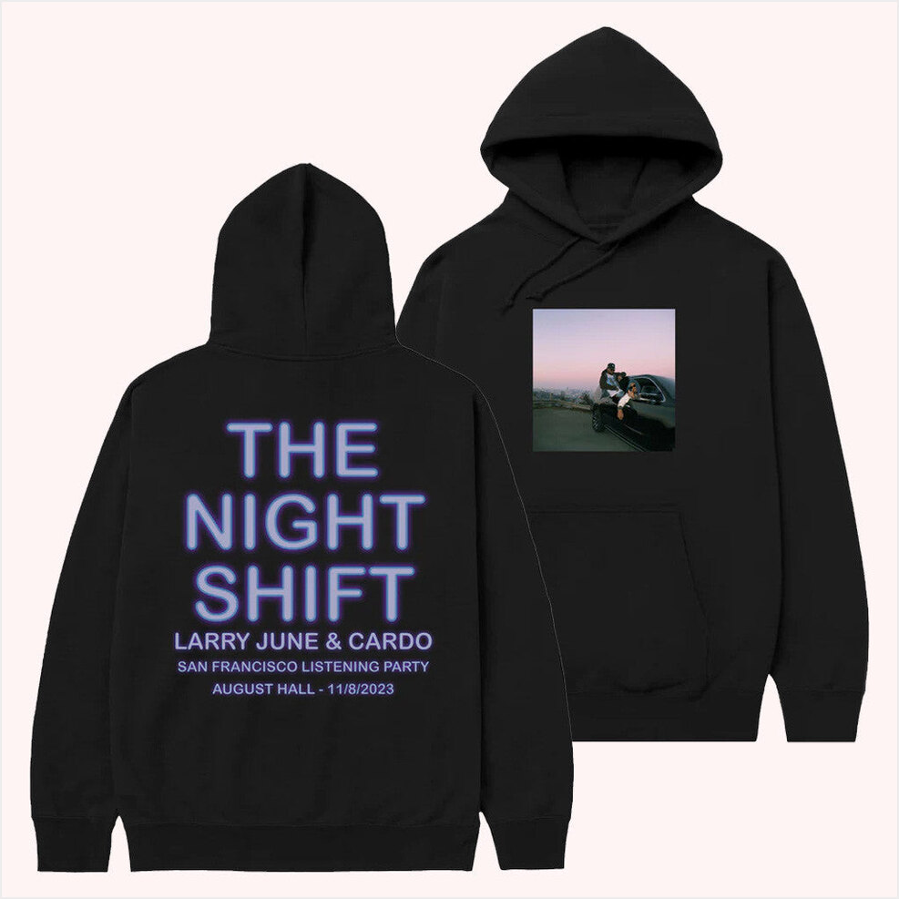 The Night Shift SF Hoodie Larry June Merch Best Friend Gift Ideas Birthday Gifts For BFF