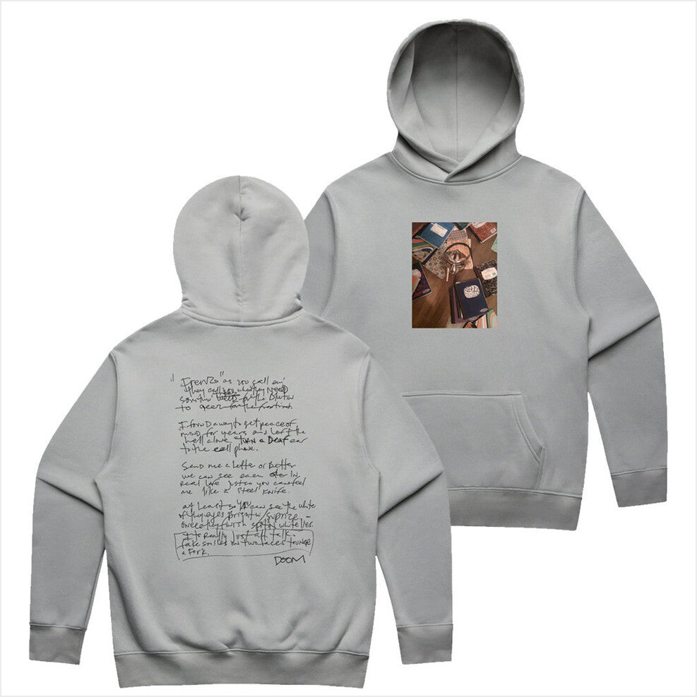 The Note Books Hoodie MF Doom Merch Best Friend Birthday Gifts Christmas Presents