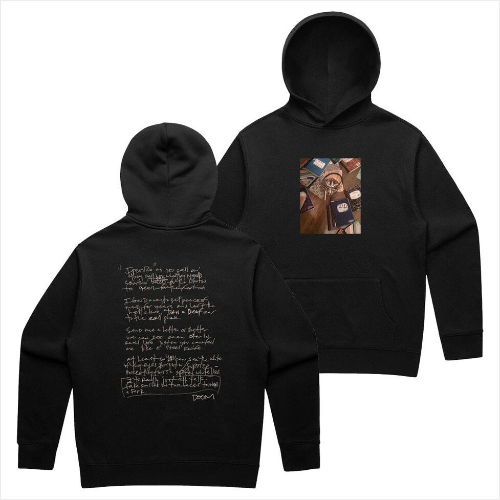The Note Books Hoodie MF Doom Merch Birthday Gifts For BFF Christmas Presents
