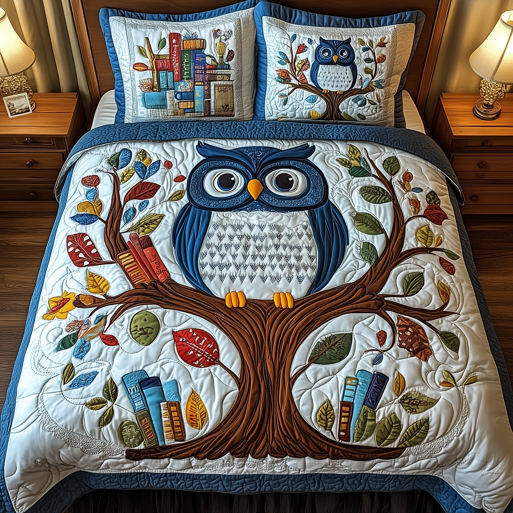 The Owlchemy Quilted Bedding Set Duvet Cover Bedspread Set Merch Mummy Daughter Gifts