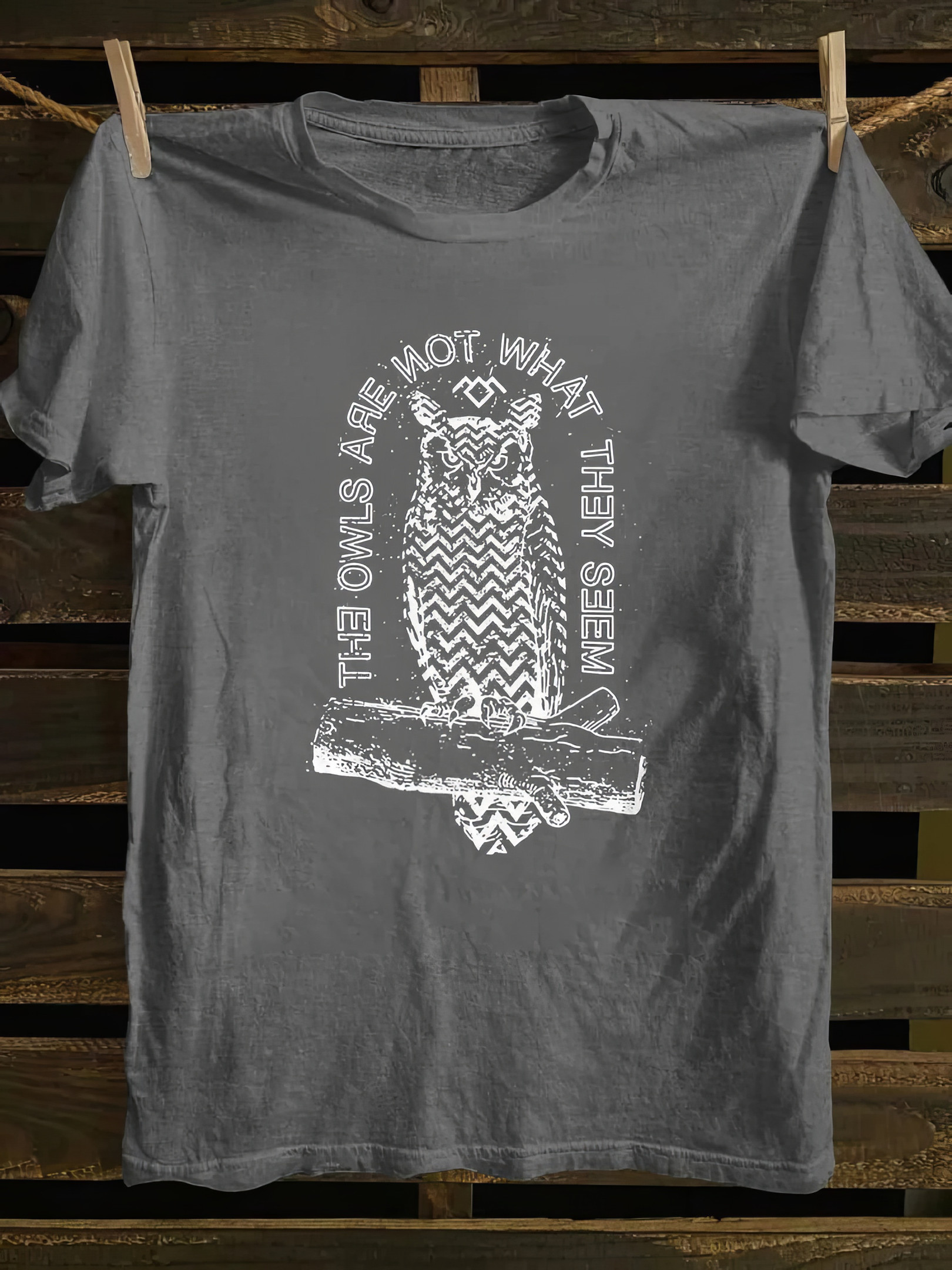 The Owls Are Not What They Seem Shirt Funny Sarcastic T-Shirt Him Gifts