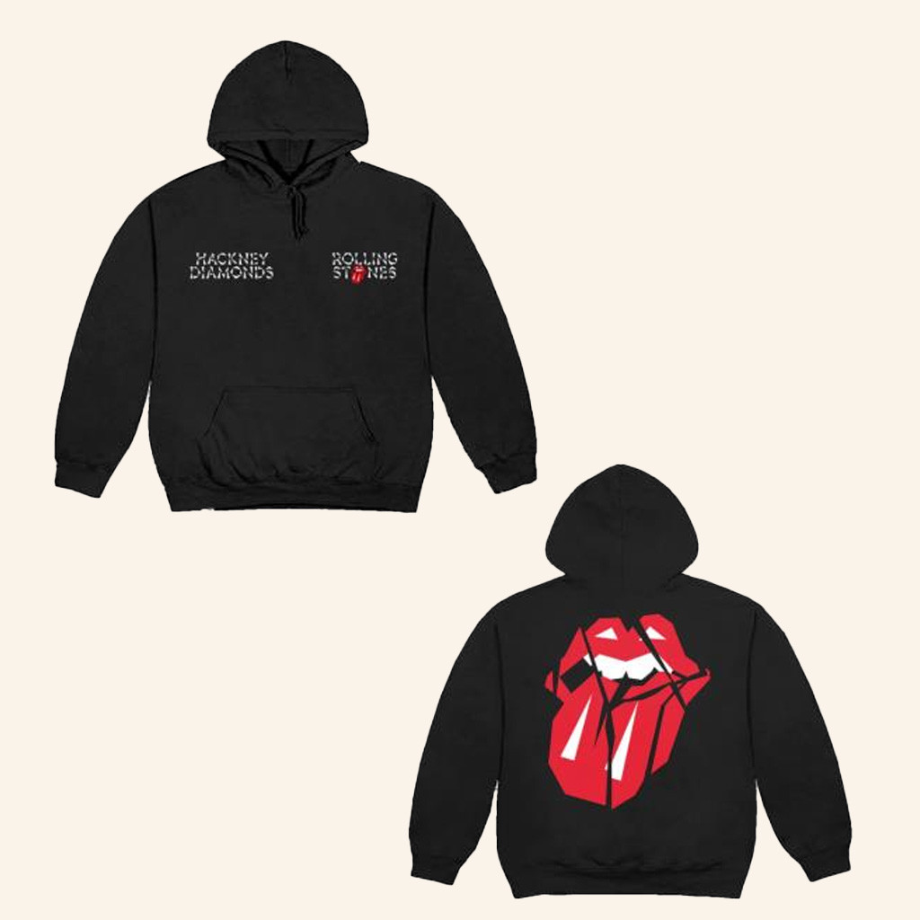 The Rolling Stones Merch Hackney Diamonds Hoodie Best Gifts For Music Fans