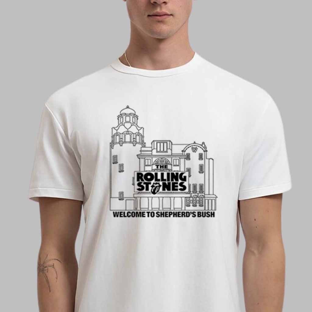 The Rolling Stones Welcome To Shepherdï¿½s Bush T-Shirt Rolling Stones Merch Gifts For Him