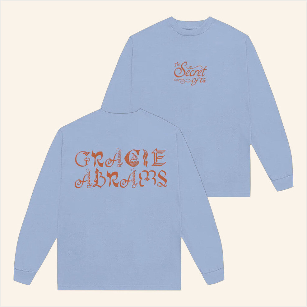 The Secret of Us Long Sleeve T-Shirt Gracie Abrams Merch Birthday Gifts For Best Friend
