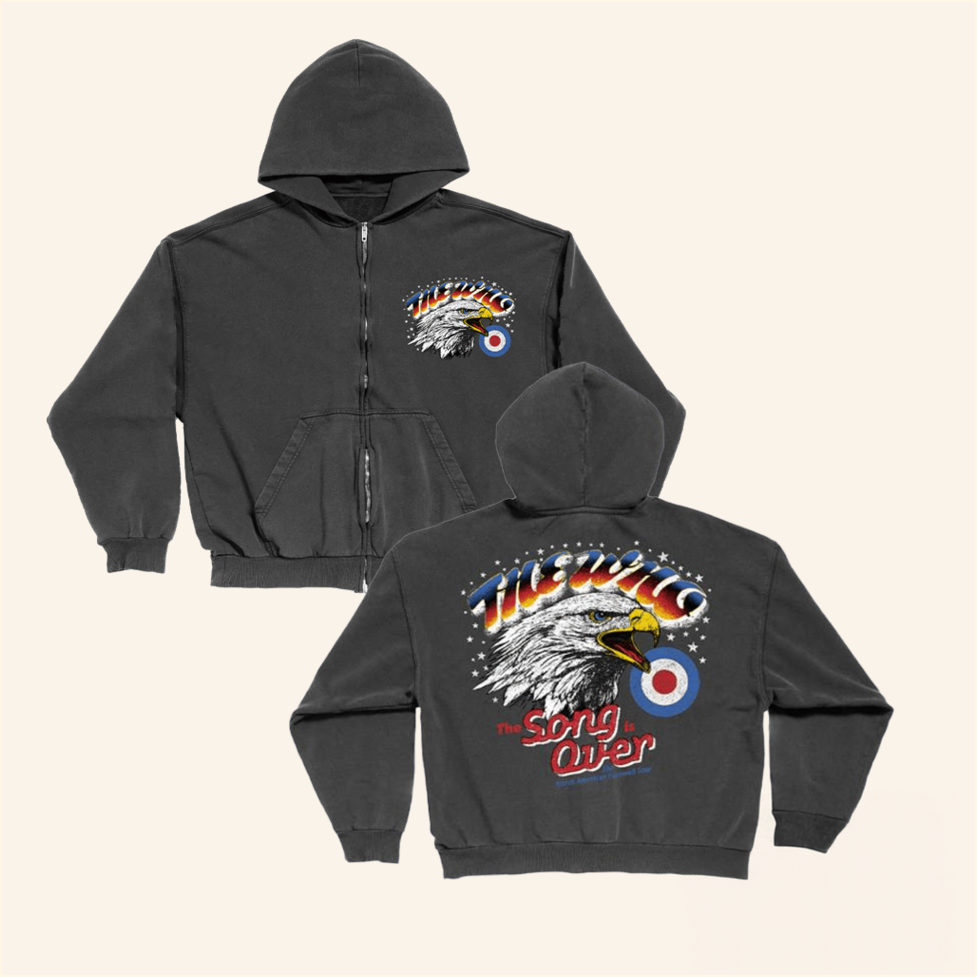 The Song Is Over Zip Hoodie The Who Merch Birthday Gifts For Husband Best Friend Gifts