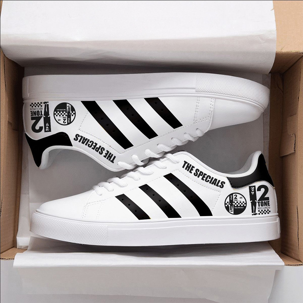 The Specials 2 Tone Record Stan Smith Shoes Sneakers The Specials Merch Gifs For Him