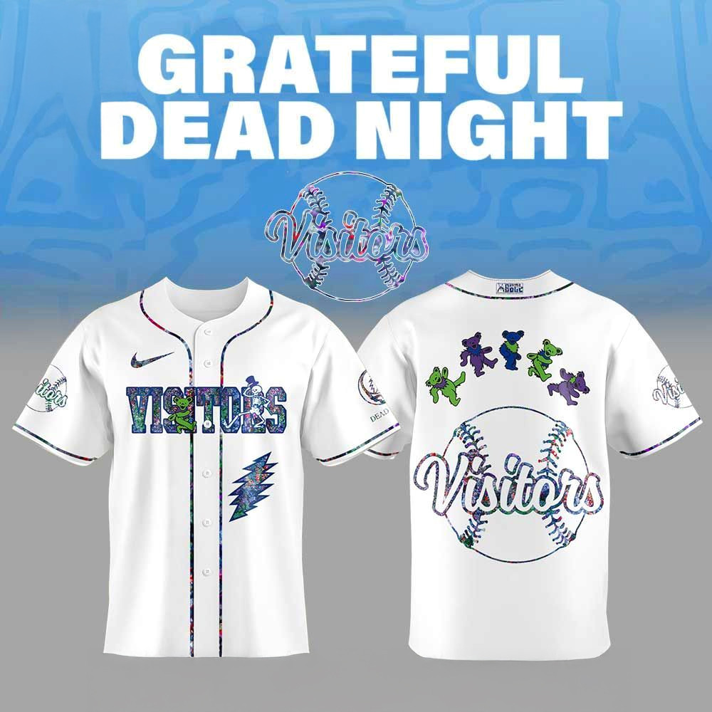 The Visitors Grateful Dead Night Jersey Fan Merch Best Gifts For Boyfriend