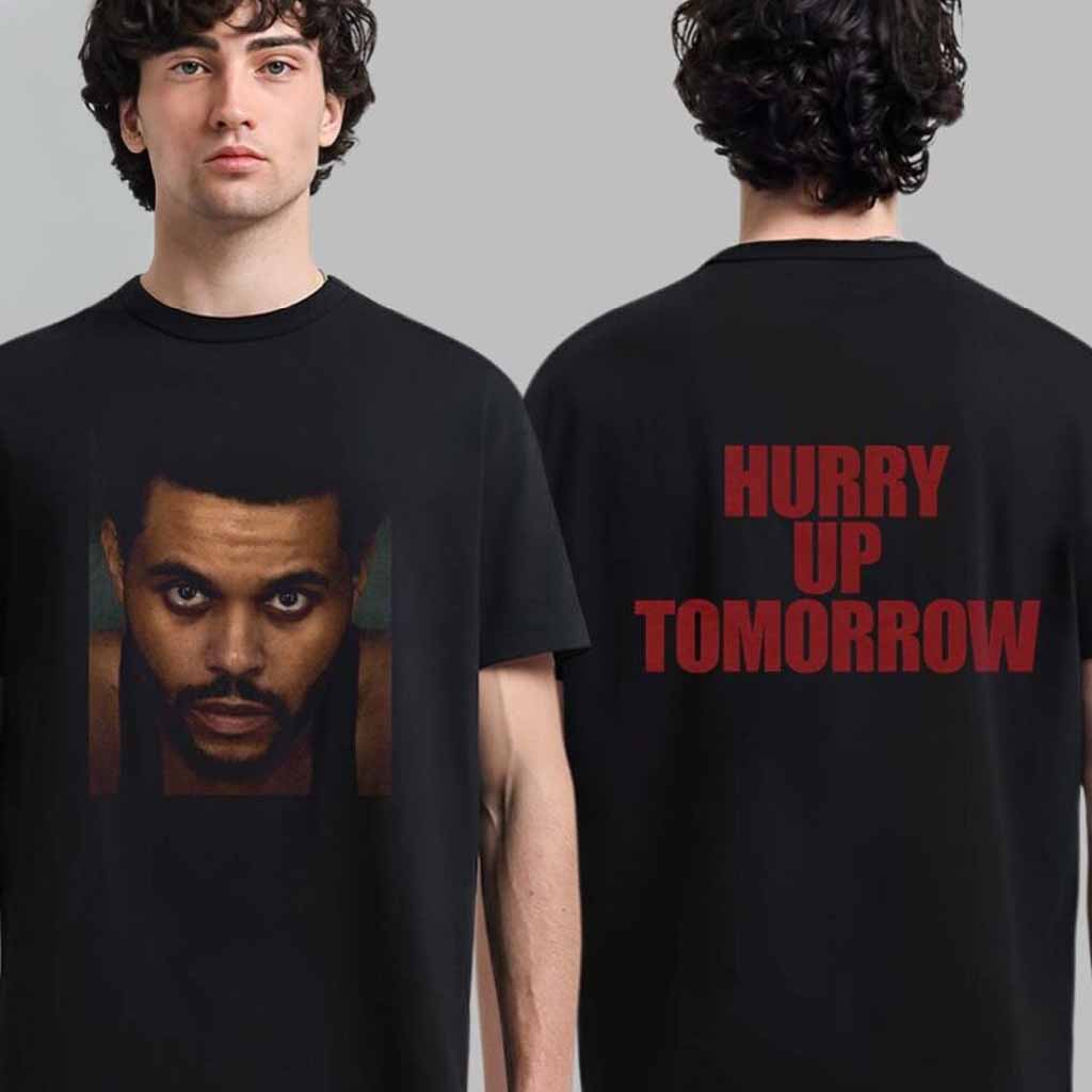 The Weeknd Hurry Up Tomorrow Album Graphics Merch T-Shirt Music Lover Gifts For Him