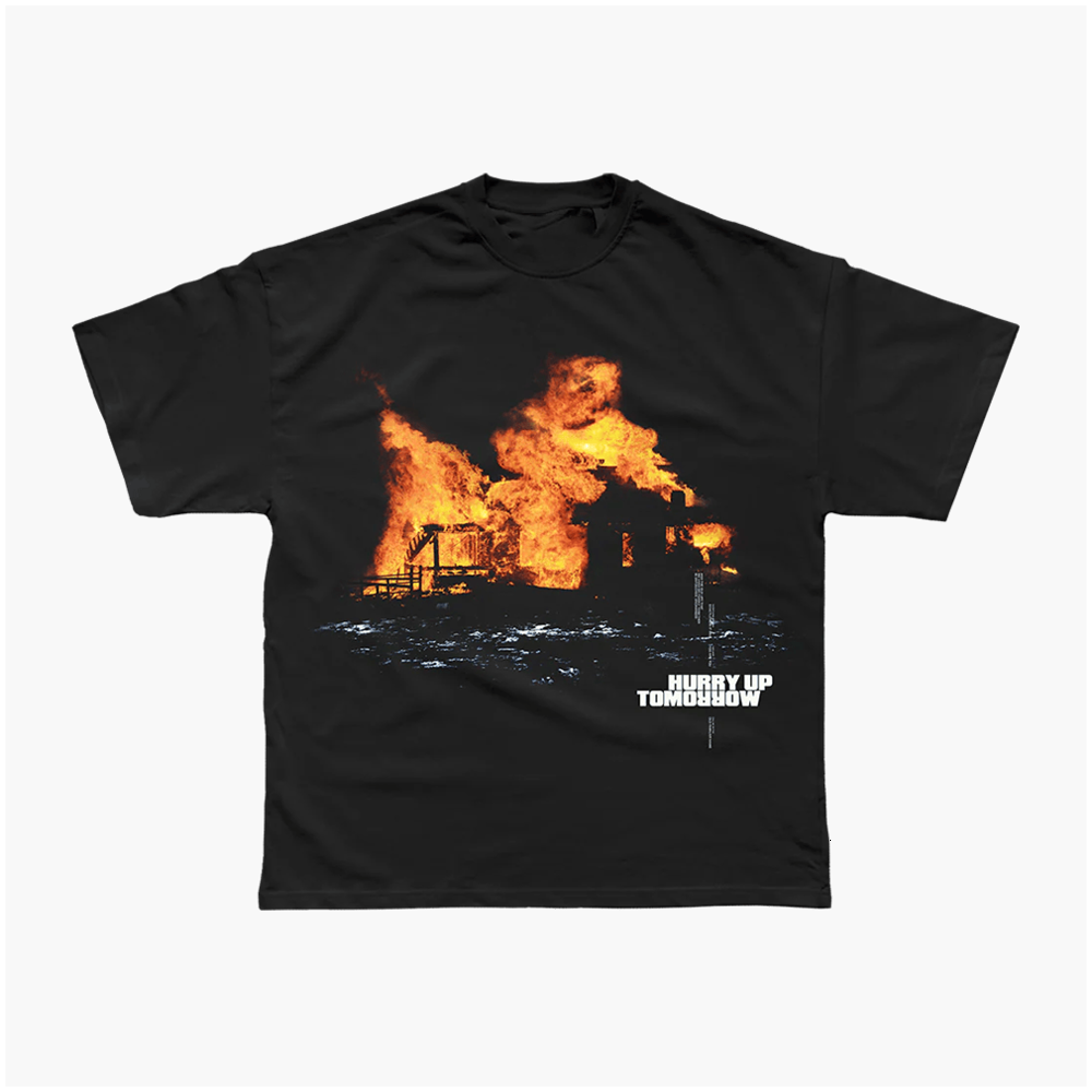 The Weeknd Merch Xo Store Hurry Up Tomorrow Flame T-Shirt Father's Day Gifts Gifts For Besties