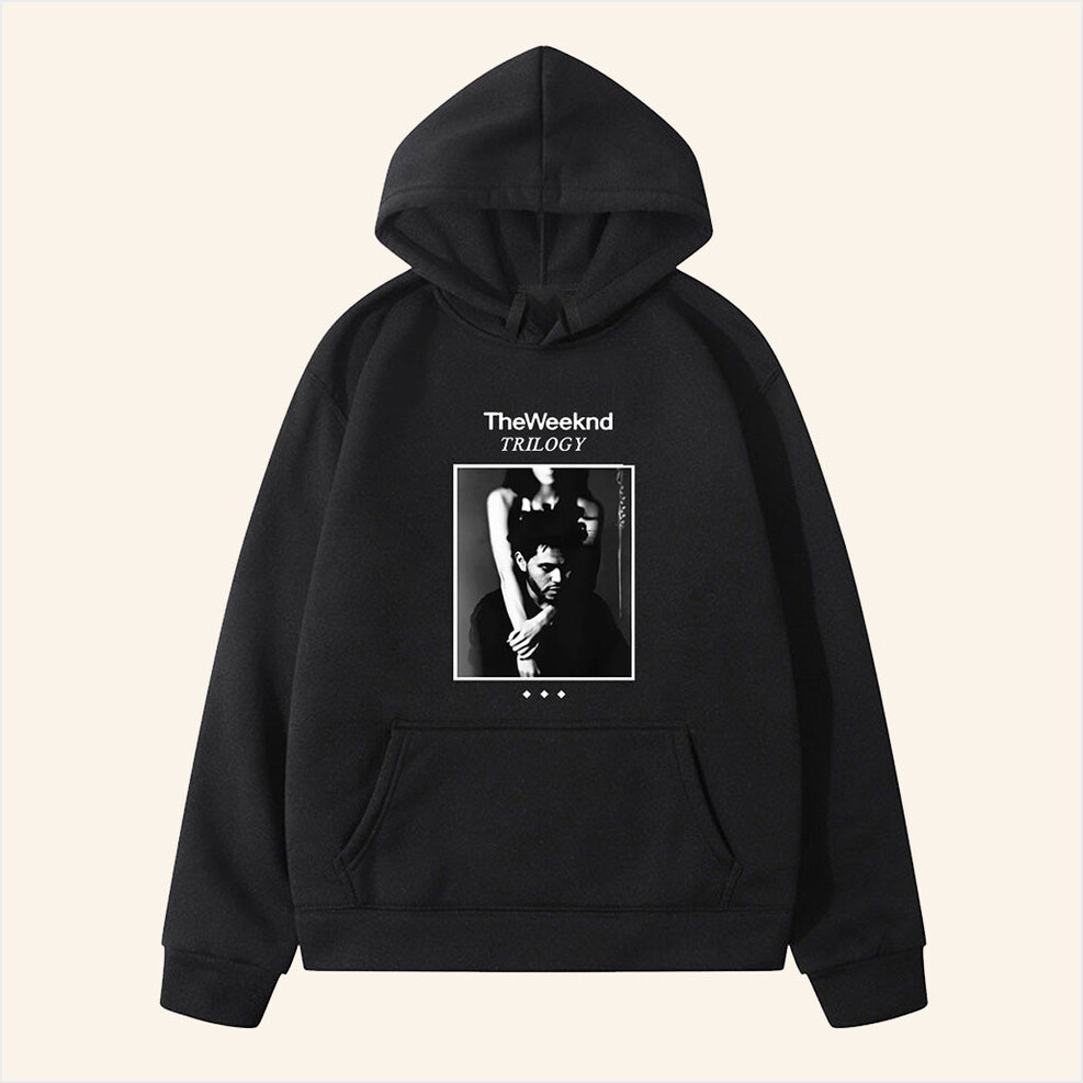 The Weeknd Trilogy Album Cover XO Hoodie The Weeknd Merch Gifts For Fans Gifts For Friends