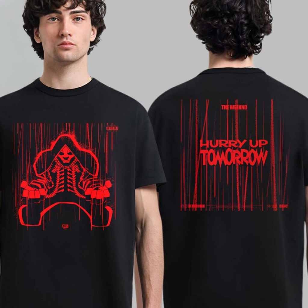The Weeknd x Frank Miller Hurry Up Tomorrow Album Cover Collector T-Shirt Music Lover Gifts For Him