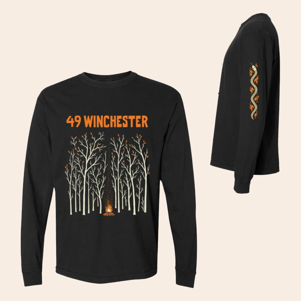 The Wind Long Sleeve T-Shirt 49 Winchester Merch Stepdad Birthday Gifts For Father's Day