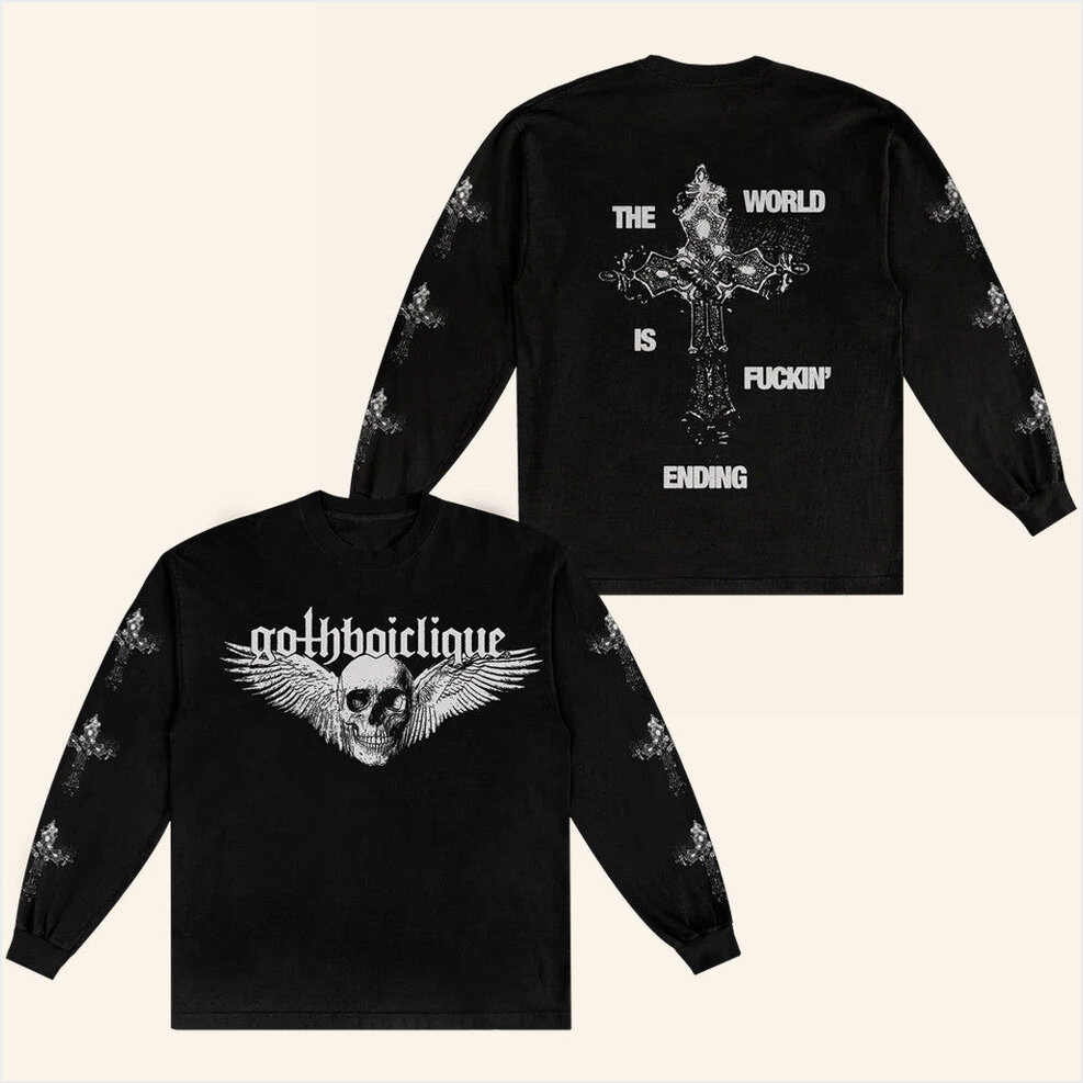The World Is F Ending Long Sleeve T-Shirt Gbc Merch Best Gifts For Husband Gifts For Friends