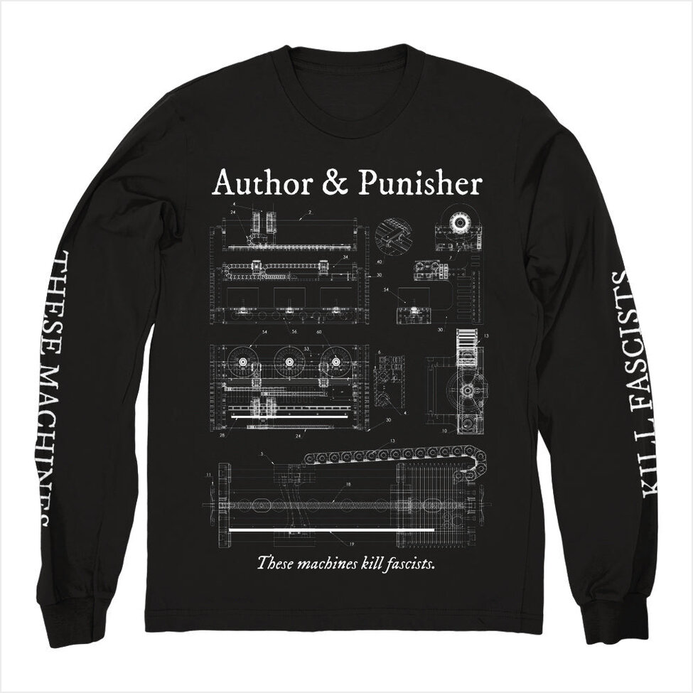 These Machines Kill Fascists Long Sleeve Shirt Author And Punisher Merch Author And Punisher Shirt Dad Gifts For Father's Day 2024