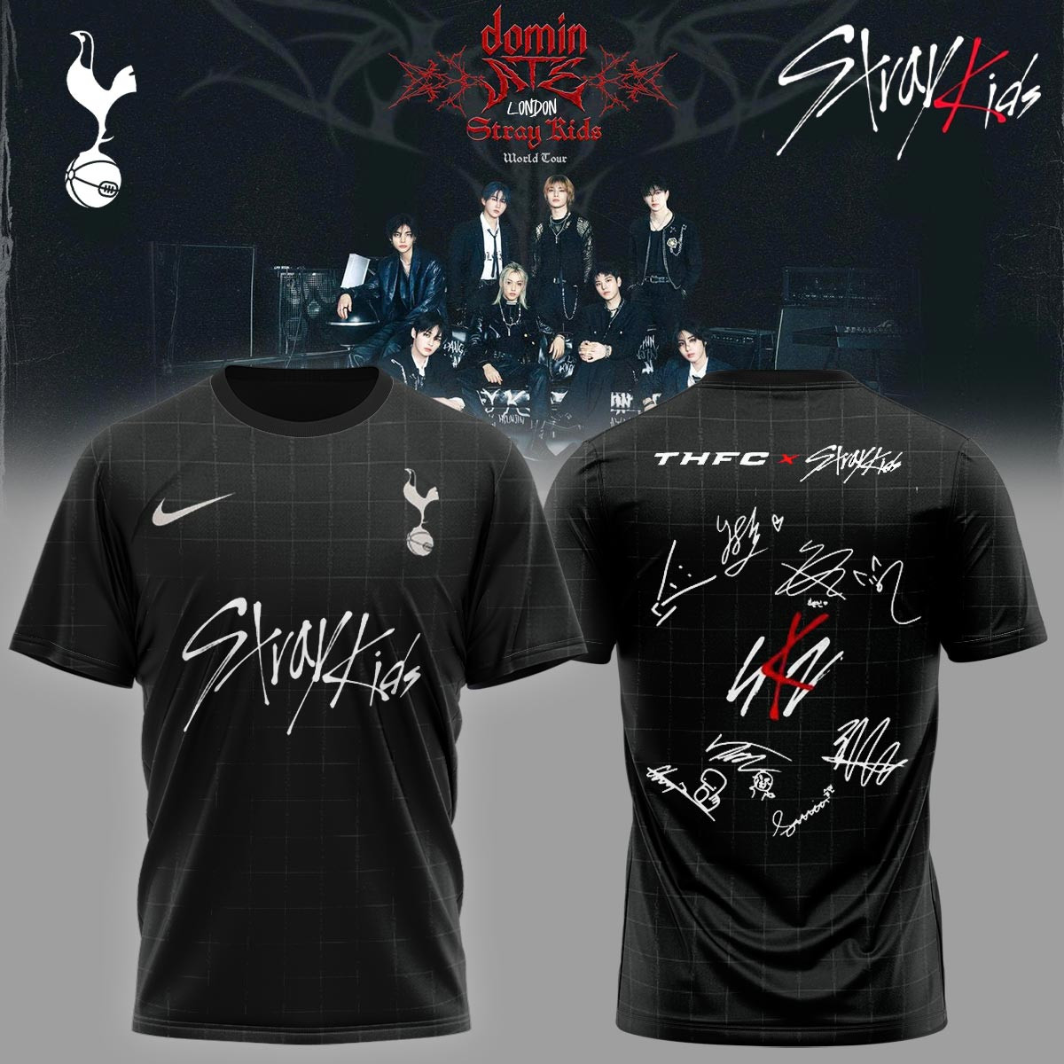 Thfc X Stray Kids 2526 Away T-Shirt Music Related Gifts For Guys