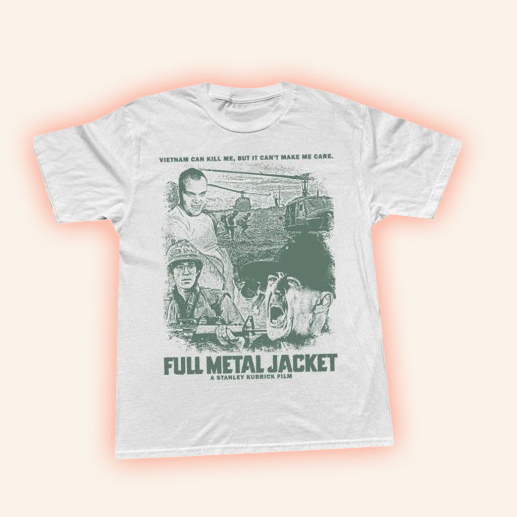 This Parallel Merch Full Metal Jacket White T-Shirt Gift Ideas For Boyfriend
