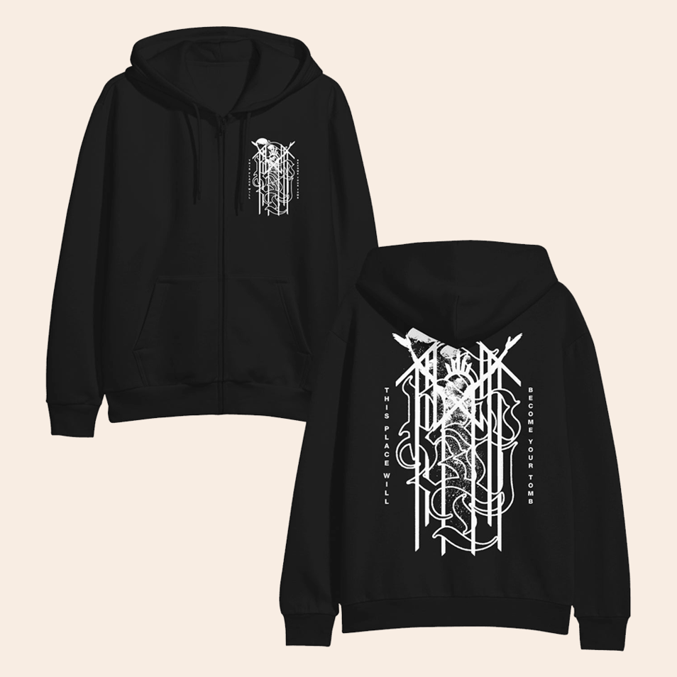 This Place Will Become Your Tomb Sleep Token Zip Hoodie Sleep Token Merch Mother'S Day Father's Day Gifts For Him
