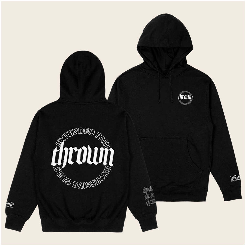 Thrown Merch Extended Pain Hoodie Gifts For Father Birthday Gifts For Besties
