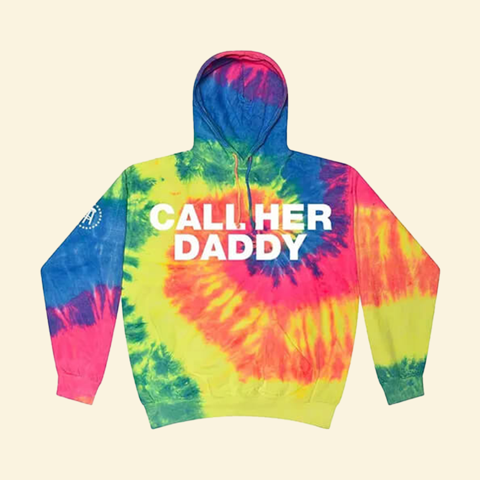 Tie Dye Hoodie Call Her Daddy Merch Great Birthday Gifts For Daughter Cozy Trendy Merch