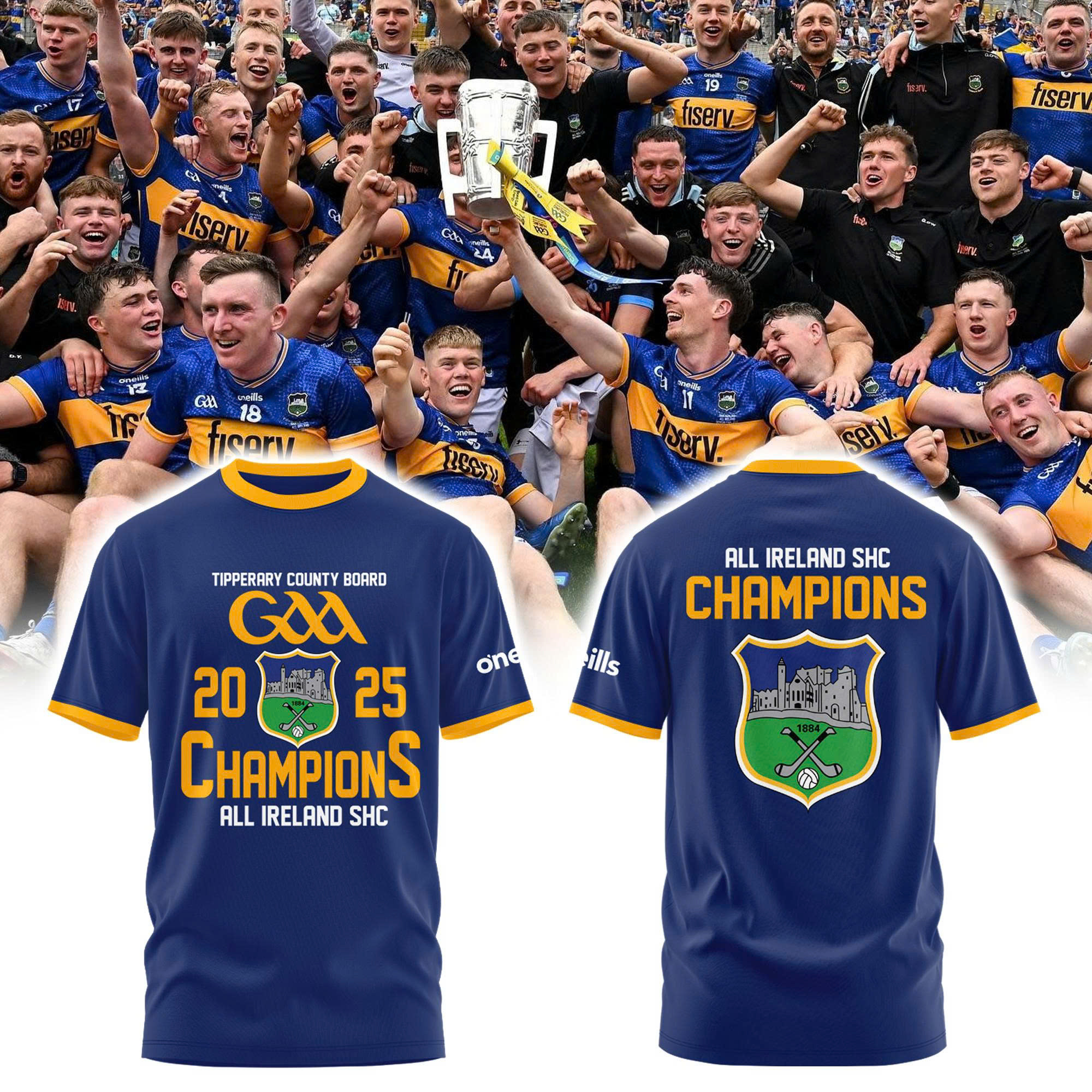 Tipperary Gaa All Ireland Champions 2025 Shirt Presents For Boyfriend