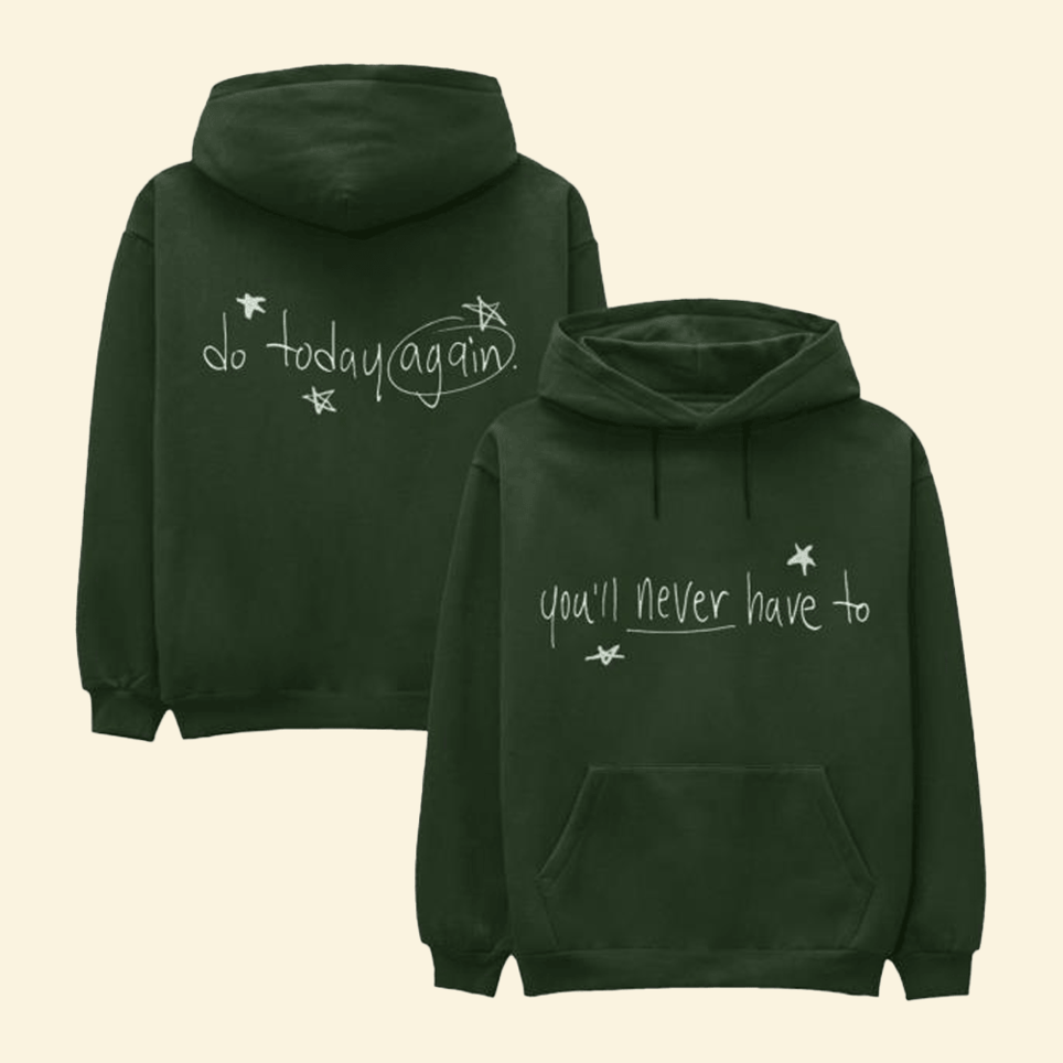 Today Again Hoodie Alex Warren Merch Gifts For People Who Like Music Gifts For Best Friend
