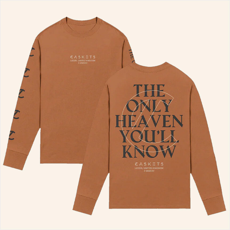 Tohyk Orange Long Sleeve T-Shirt Caskets Official Merch Gifts For Father Gifts For Besties