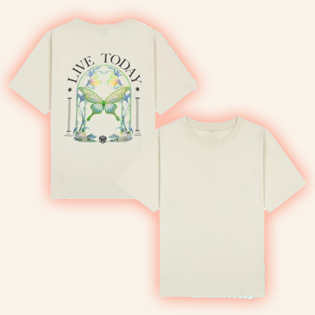 Tomorrowland Merch Butterfly Live Today T-Shirt Cool Gifts For Music Lovers