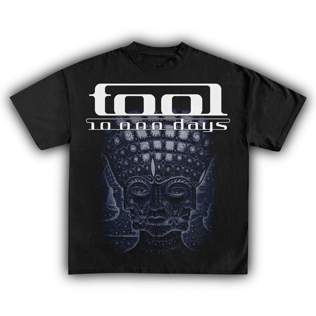 Tool 10 000 Days T-Shirt Black Fan Merch Christmas Gifts For Husband