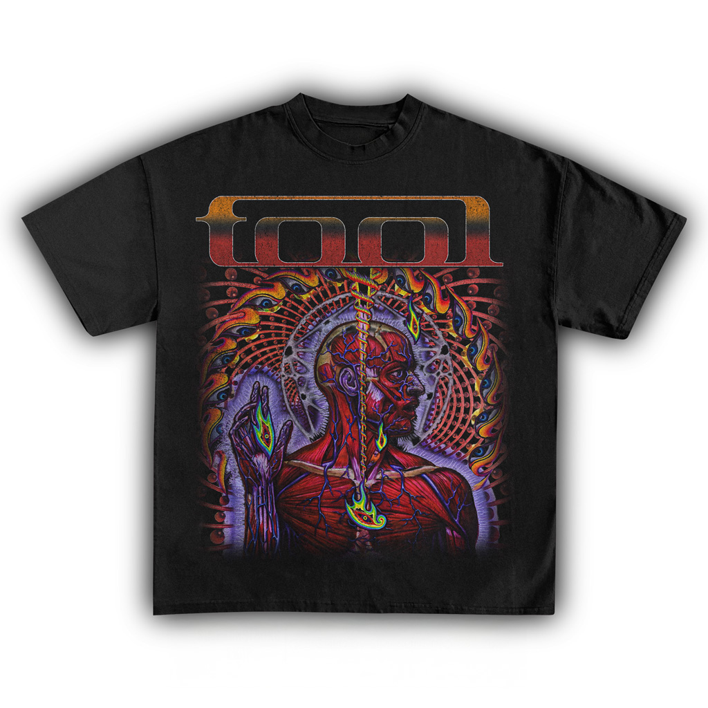 Tool Lateralus Vintage Black T-Shirt Tool Merch Presents For Music Lovers