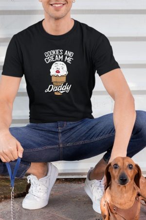 Cookies and Cream Me Daddy - Lazy Halloween Humor T-Shirt