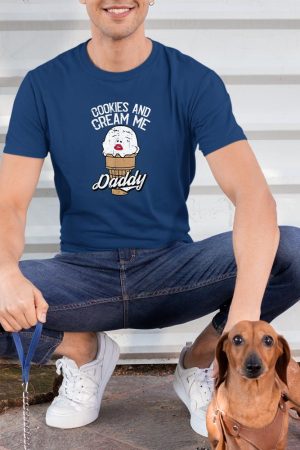 Cookies and Cream Me Daddy - Lazy Halloween Humor T-Shirt