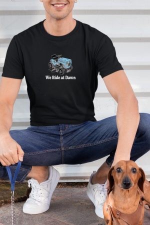 Mens We Ride at Dawn - Father’s Day Dad Gift Grandfather T-Shirt