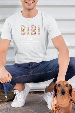 Bibi Definition - Bibi Grandma and Grandmother T-Shirt