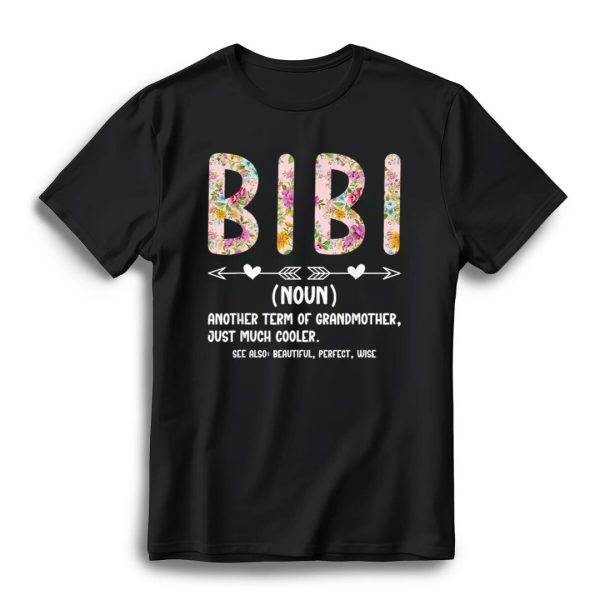Bibi Definition - Bibi Grandma and Grandmother T-Shirt
