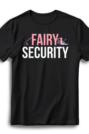 halloween dad mom daughter fairy security girl dad girl mom t shirt 21la0