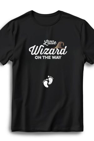 halloween pregnancy shirt mom to be little wizard on the way t shirt 1vzqe