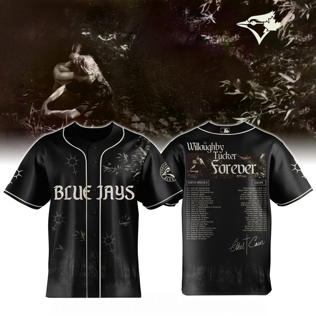 Toronto Blue Jays X Willoughby Tucker Forever Tour 2025 Jersey Jays Merch Gift For Fans