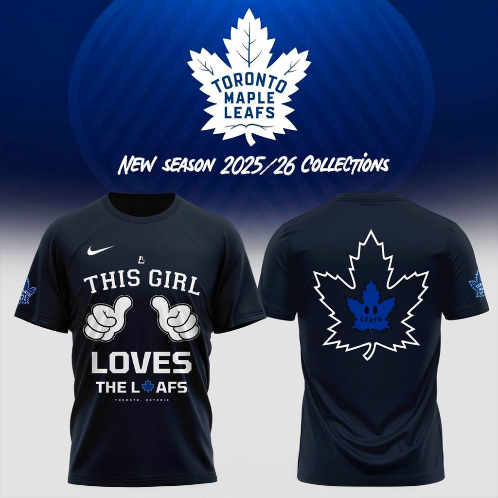 Toronto Maple Leafs 2025 2026 New Season T-Shirt Leafs Merch Gift For Ice Hockey Fans