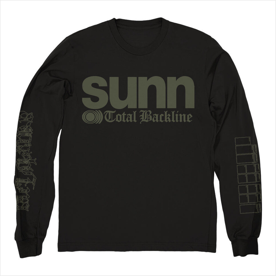 Total Backline Long Sleeve Shirt Sunn O))) Merch Sunn O))) Shirt Father's Day Gifts For Husband