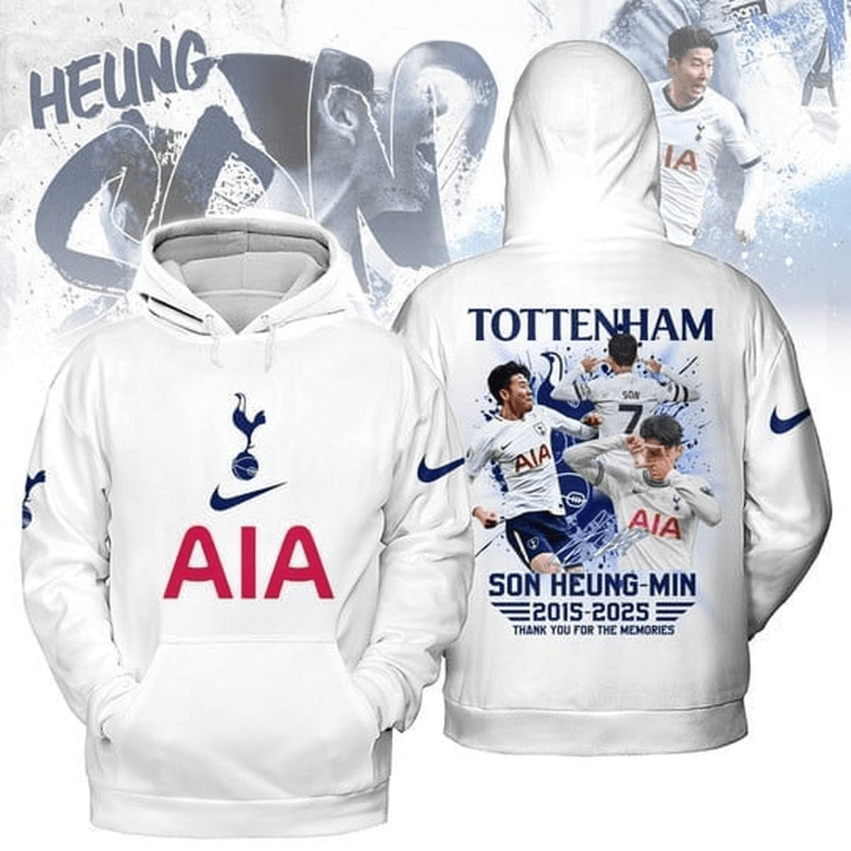 Tottenham Hotspur End Of An Era Son Heung Min 2025 Hoodie Fan Merch Gifts For Dudes