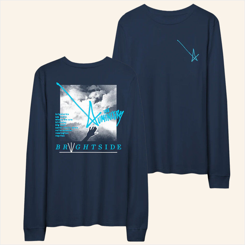 Tour 2025 BRIGHTSIDE Long Sleeve T-Shirt Lumineers Merch Birthday Gift Ideas Christmas Presents