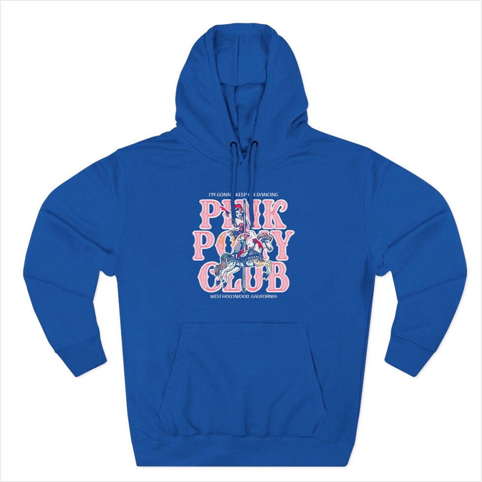 Tour 2025 Chappell Roan I'm Gonna Keep On Dancing Pink Pony Club Hoodie Chappell Roan Merch