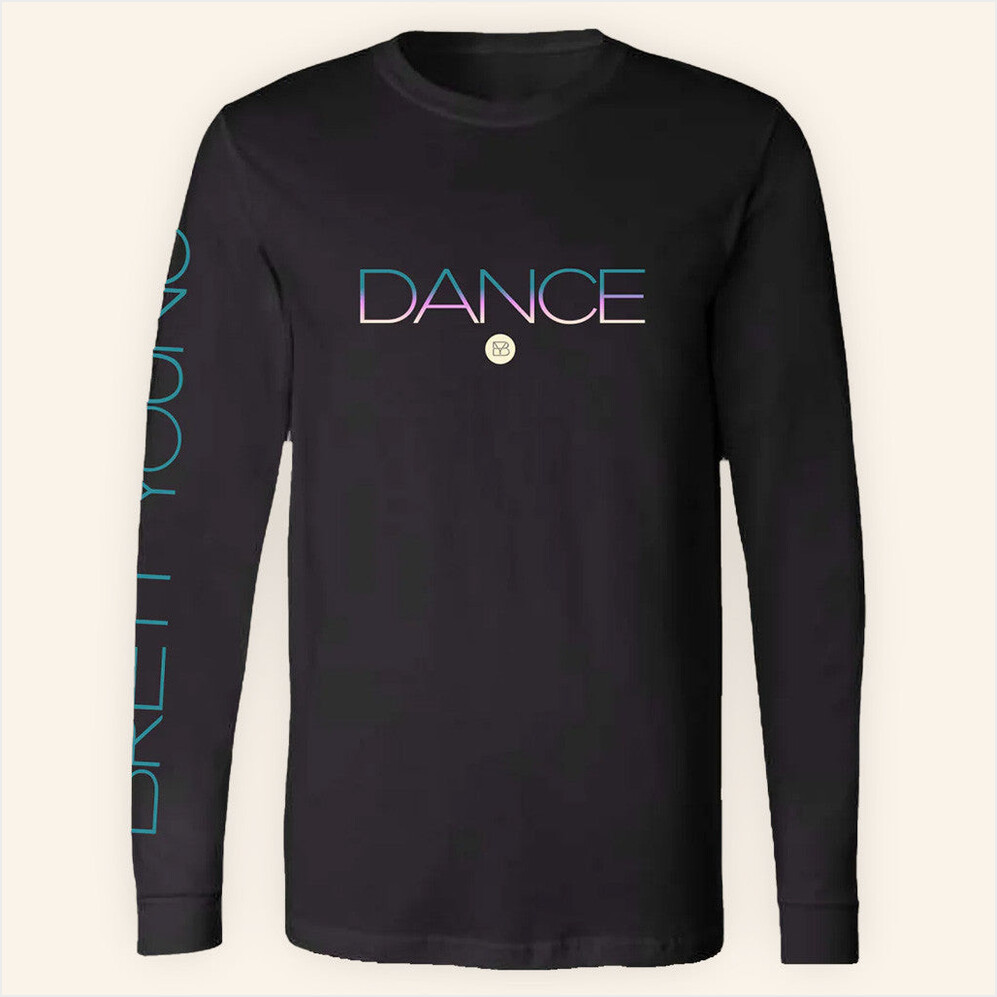 Tour 2025 Dance Long Sleeve T-Shirt Brett Young Merch Presents For Music Lovers
