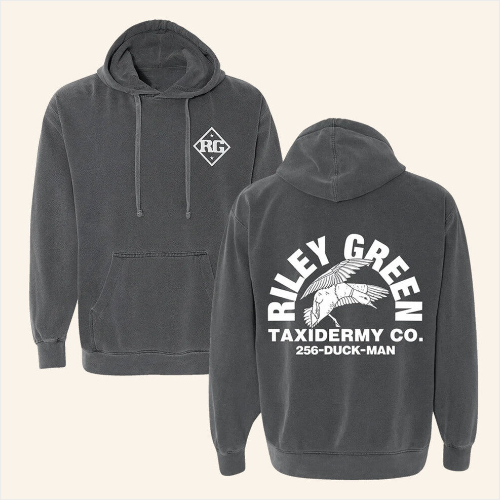 Tour 2025 RG Taxidermy Hoodie Riley Green Merch Unique Birthday Gifts For Music Lovers