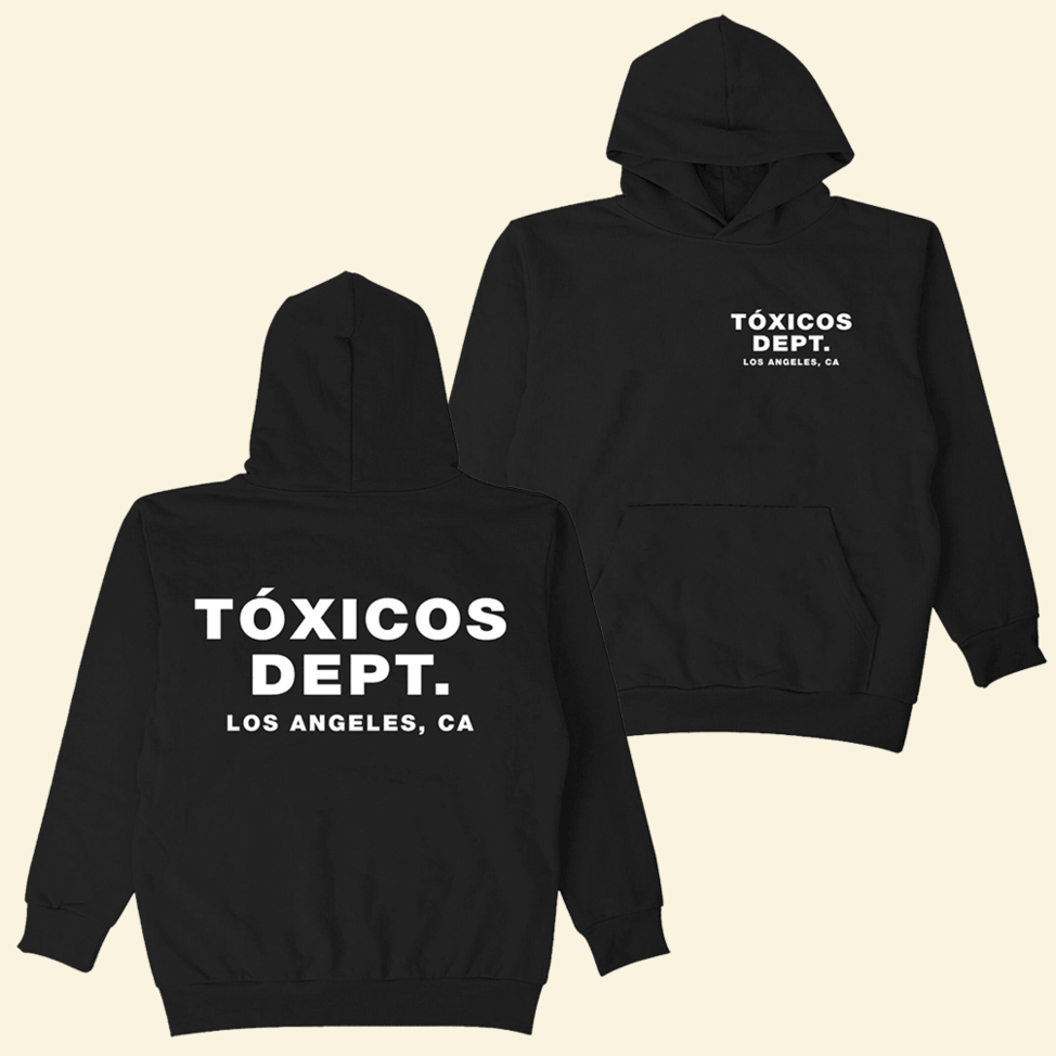 Toxicos Dept Los Angeles CA Hoodie Chicos Toxicos Merch Father's Day Birthday Gifts For Dad