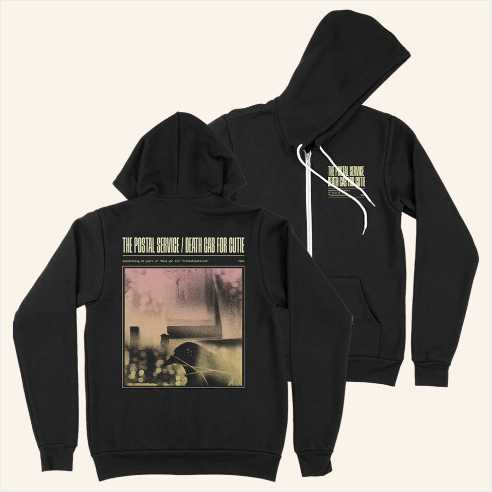 TPS DCfC 2023 Tour Hoodie Death Cab For Cutie Merch Birthday Gifts For Husband Best Friend Gifts
