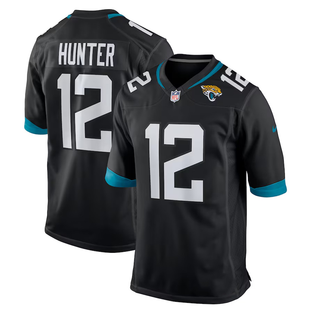 Travis Hunter Jacksonville Jaguars Nike 2025 NFL Draft First Round Pick Jersey Gifts For Fans
