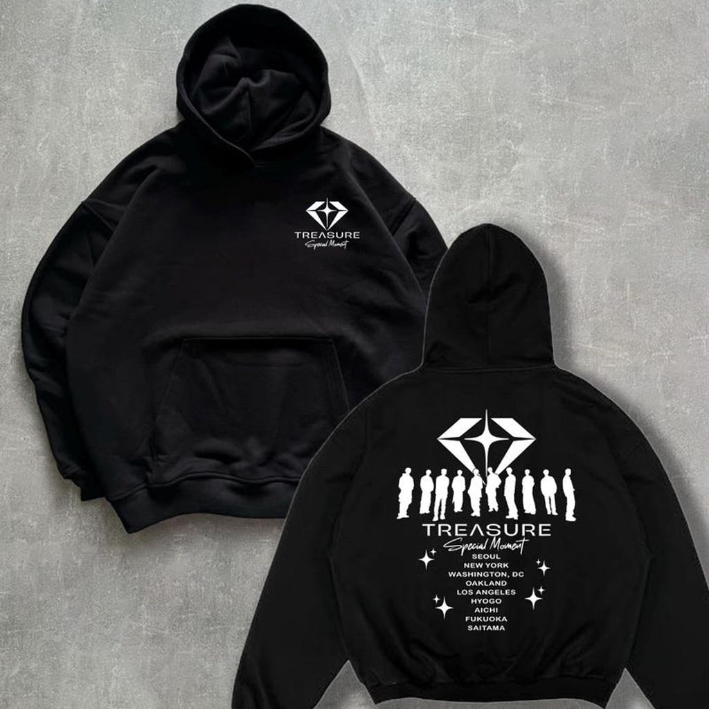 Treasure World Tour Hoodie Treasure Special Moment Fan Concert Hoodie 2025 Treasure Fan Concert