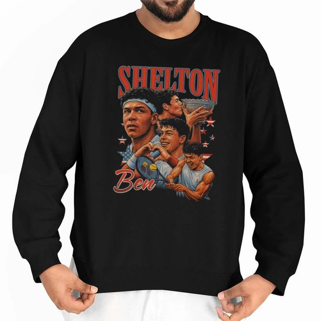Trinity Rodman Ben Shelton Sweatshirt Fan Merch Gifts For Dudes